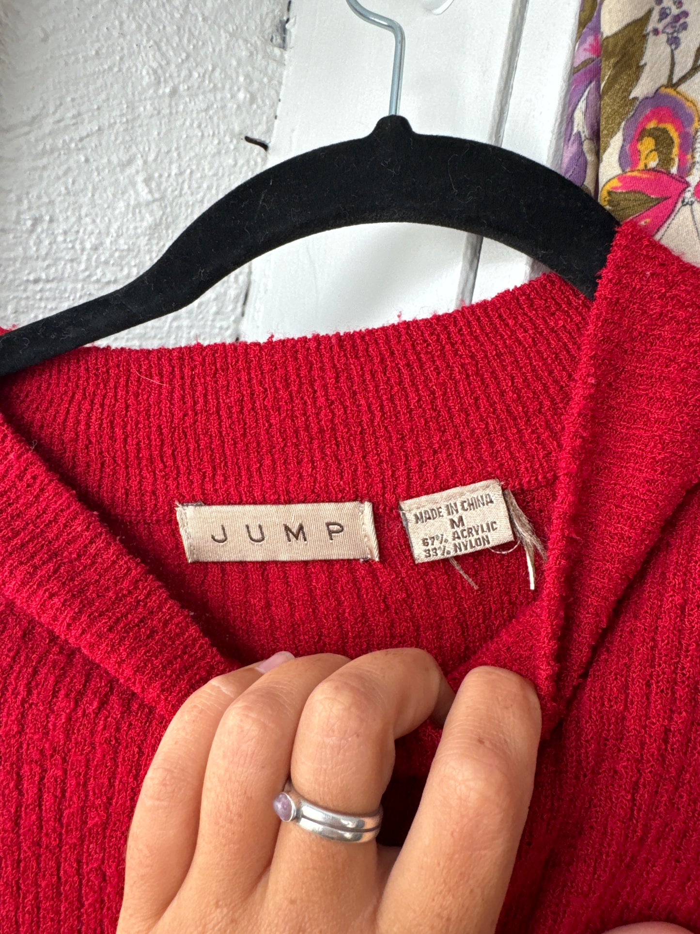 Vintage 90s 'JUMP' Turtle Neck
