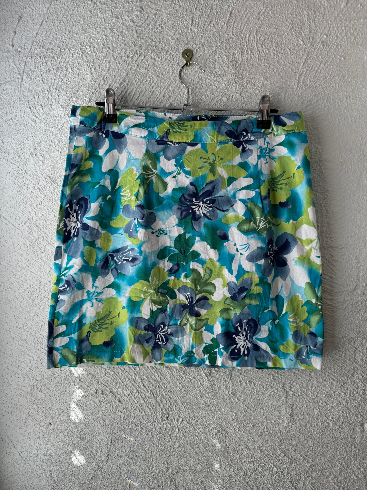 Vintage 1980s 'Altberny' Mini Floral Skirt