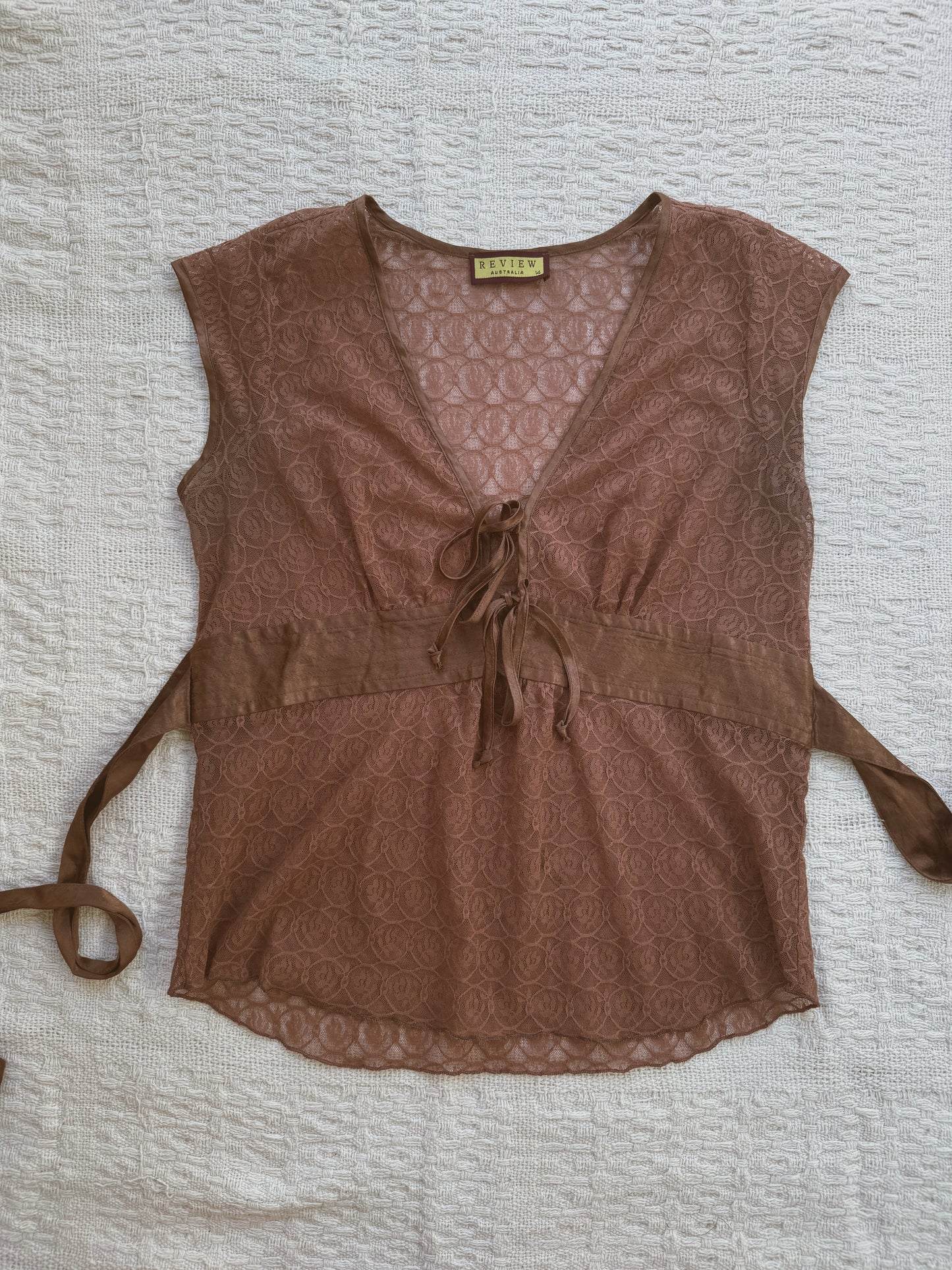 Vintage 'Review Australia' Lace Cami