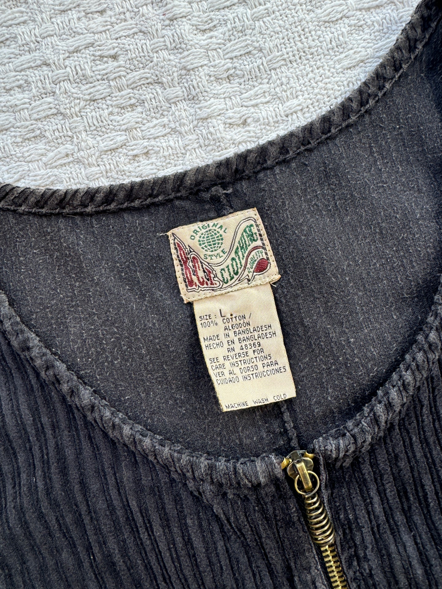 Vintage 'BCI Clothing' Corduroy Mini Dress