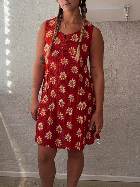 Vintage 1970s 'Gypsy Rose' Mini Dress