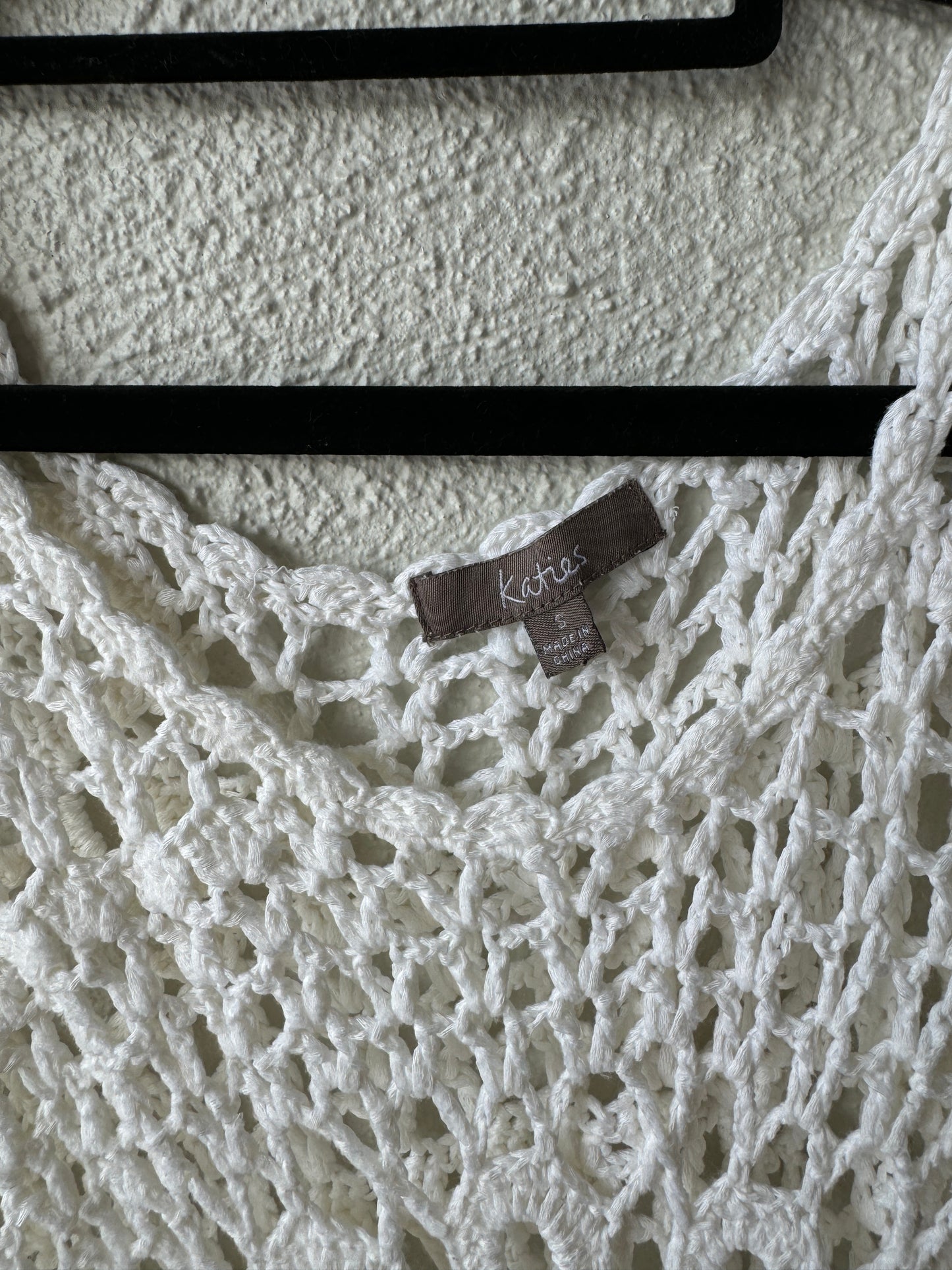Vintage Crotchet Floral Flare Top