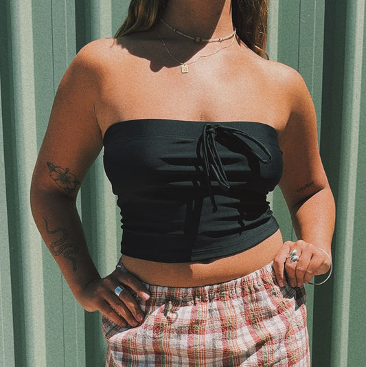 Vintage 90s ‘Vixen’ Strapless Top