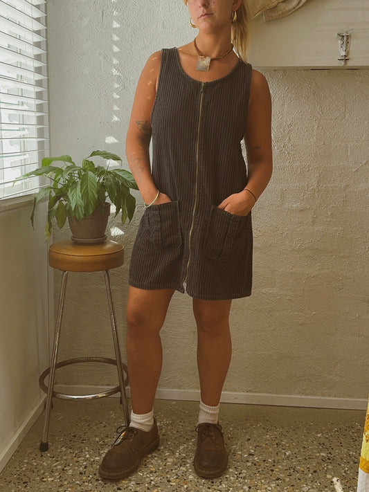 Vintage 'BCI Clothing' Corduroy Mini Dress
