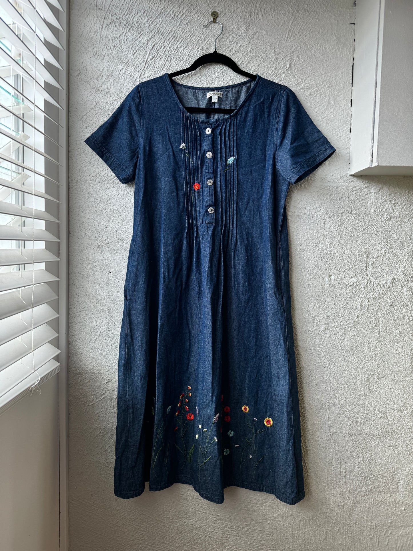 Vintage ‘Dmart’ Denim Maxi Dress