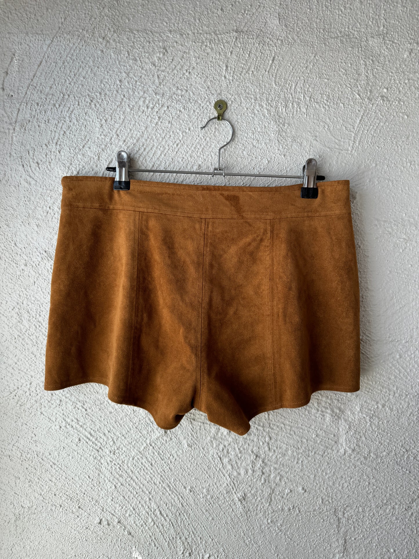 70s Style 'Pull & Bear' Brown Retro Shorts