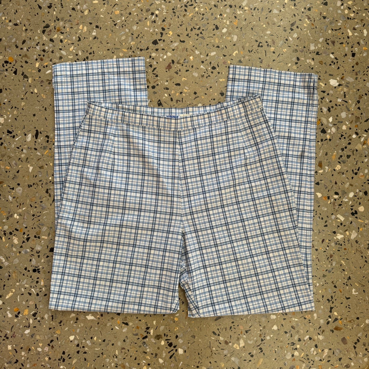 Vintage 1980s 'Penny Plain' Plaid Pants