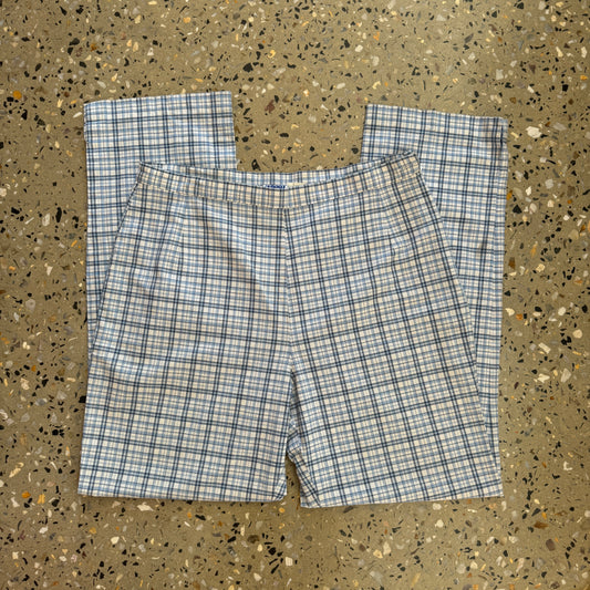 Vintage 1980s 'Penny Plain' Plaid Pants