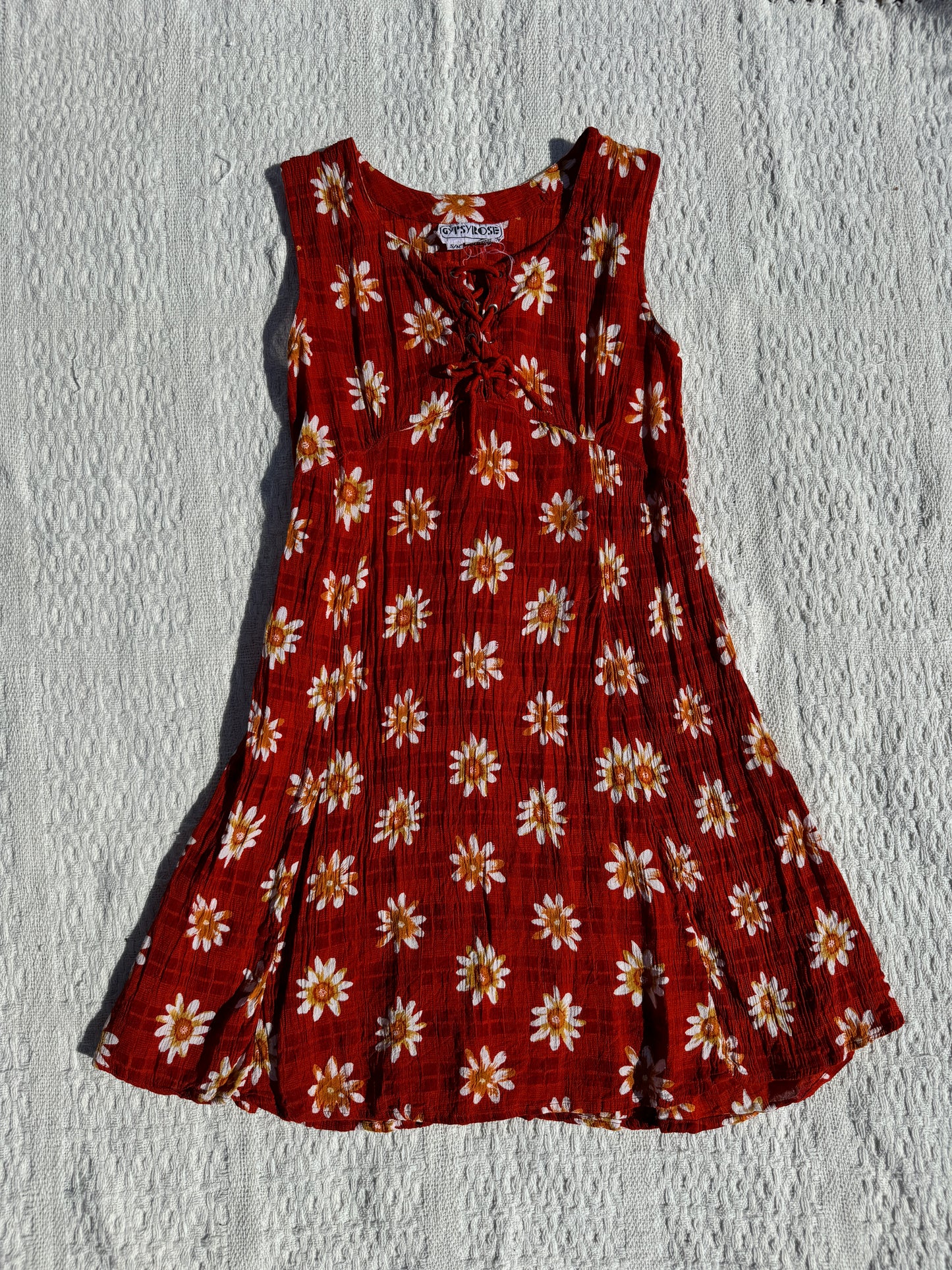 Vintage 1970s 'Gypsy Rose' Mini Dress
