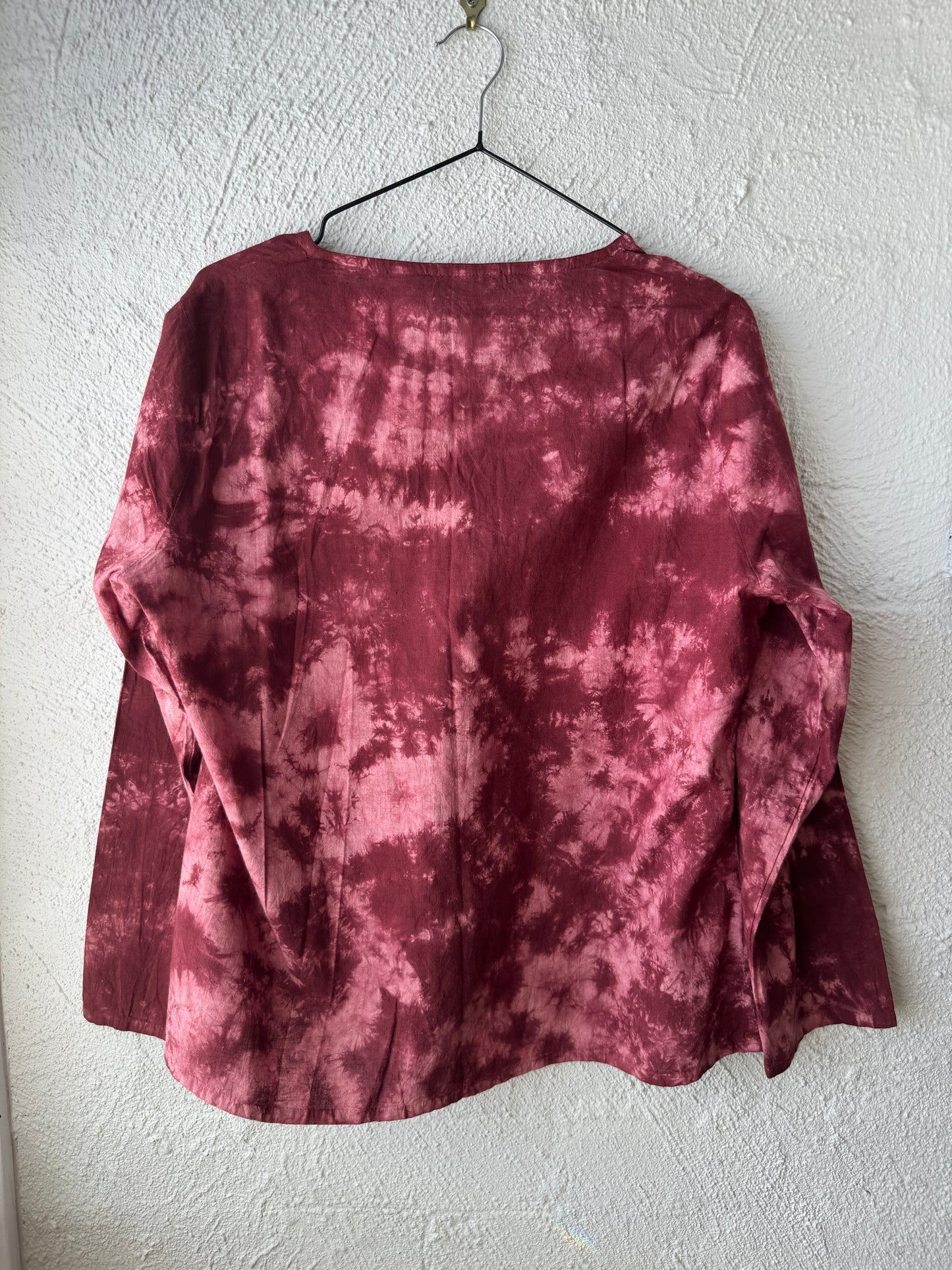 1990s Deadstock 'Saffire' Tie Dye Blouse